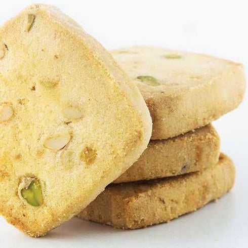 Karachi Bakery Cashew Biscuits & Pista Biscuits 480g